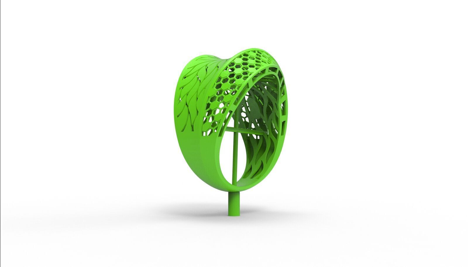 Lightweight Fusion Ring Ready for Casting TR018 3D print model_5