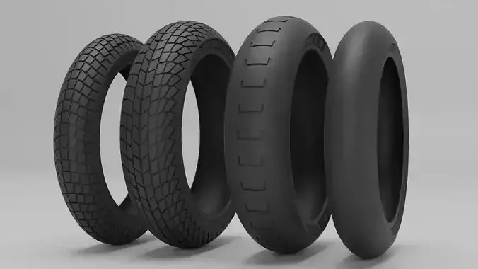 Michelin Power Supermoto Tire pack slick rain