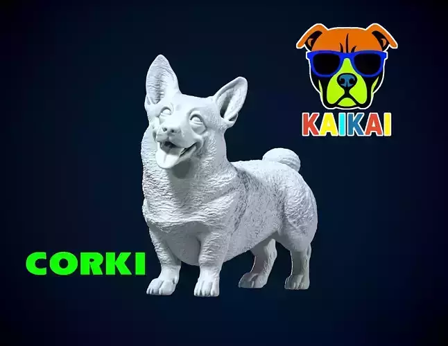 Welsh Corgi - Pembroke and Cardigan Welsh Corgi model - 3D print
