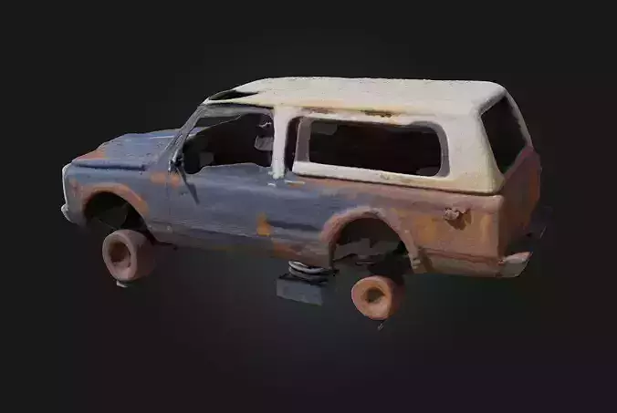 Rusty Memories  Echoes of the Past in Corroded Beauty