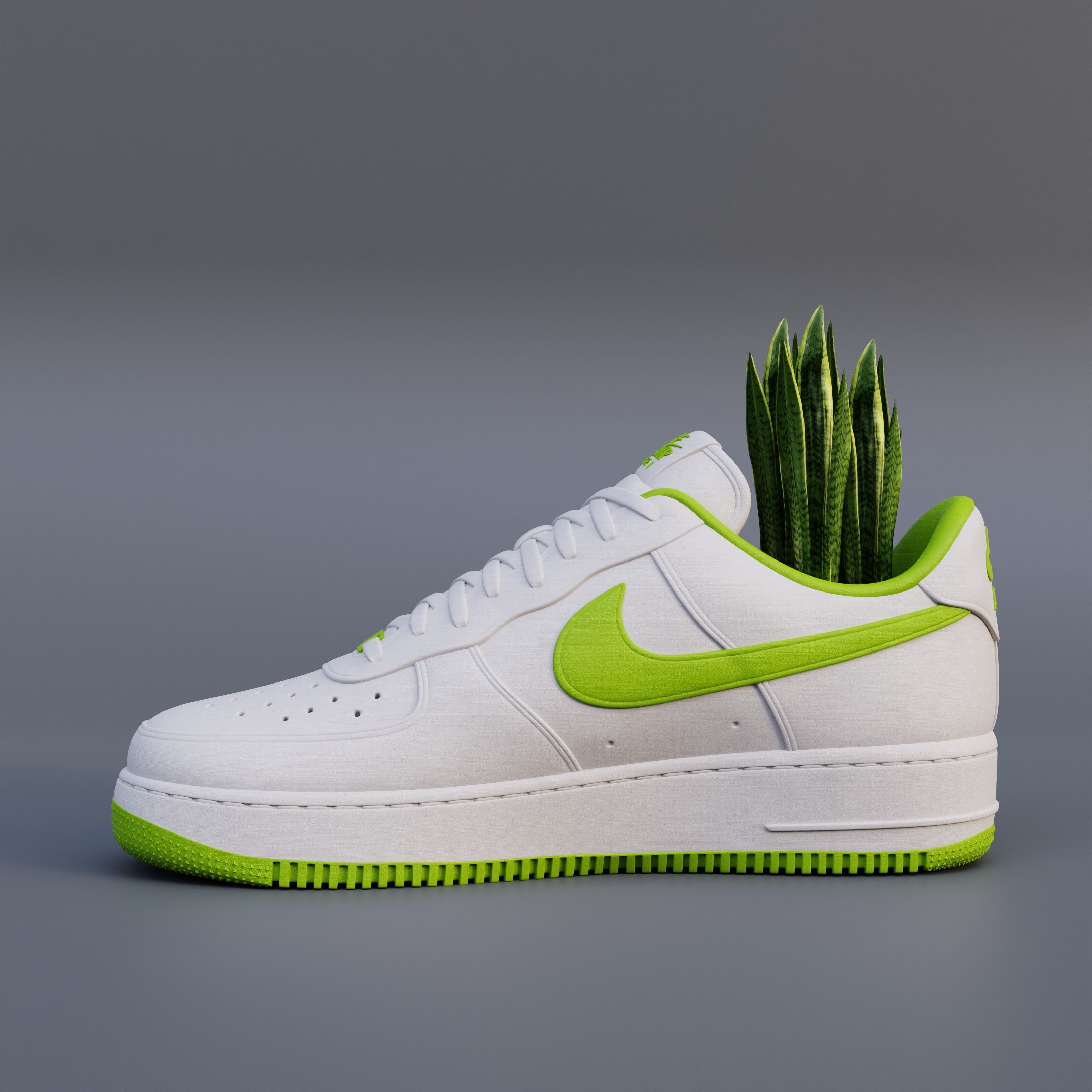 3D Printed Nike Air Force 1 Low 3D print model_7
