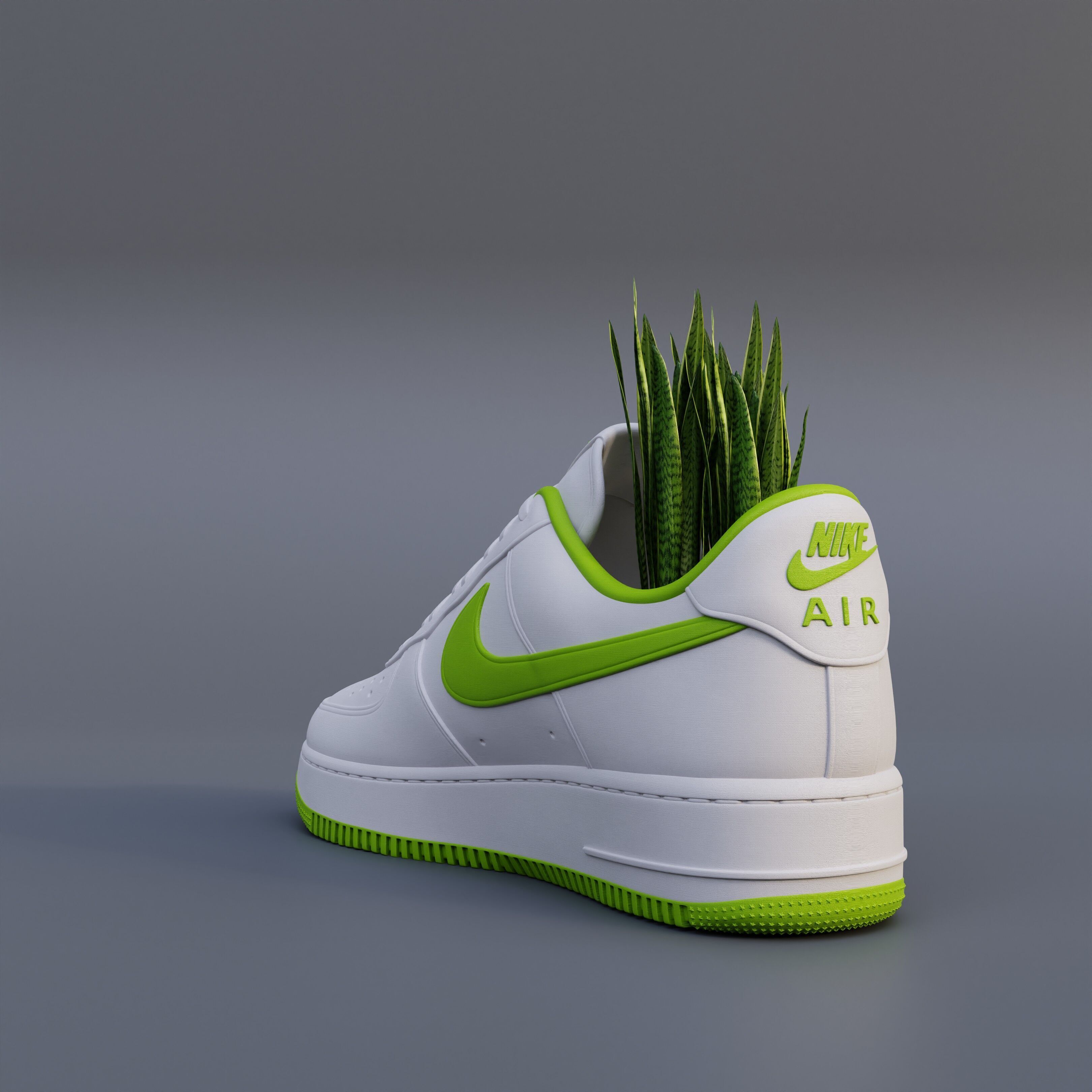 3D Printed Nike Air Force 1 Low 3D print model_4