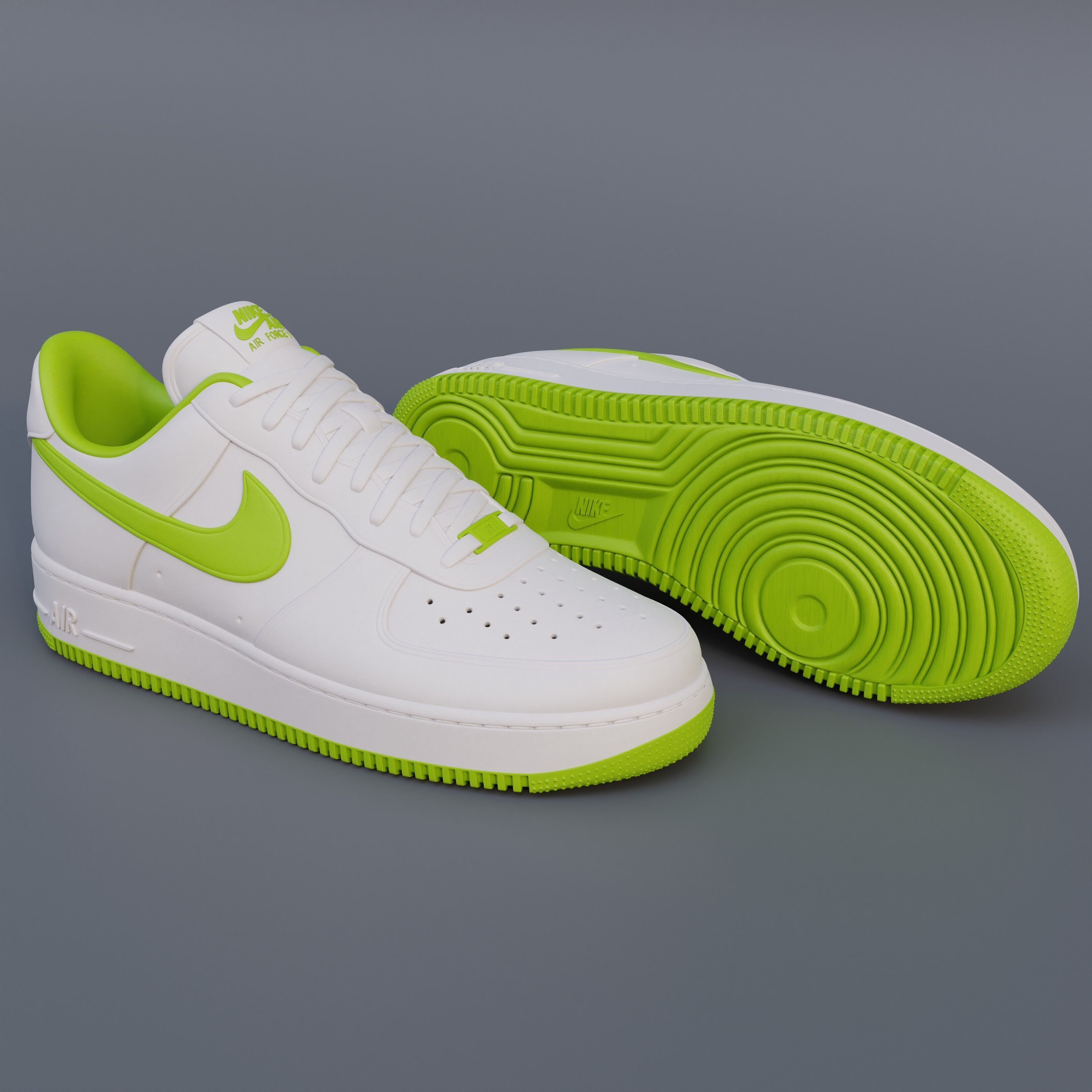 3D Printed Nike Air Force 1 Low 3D print model_2