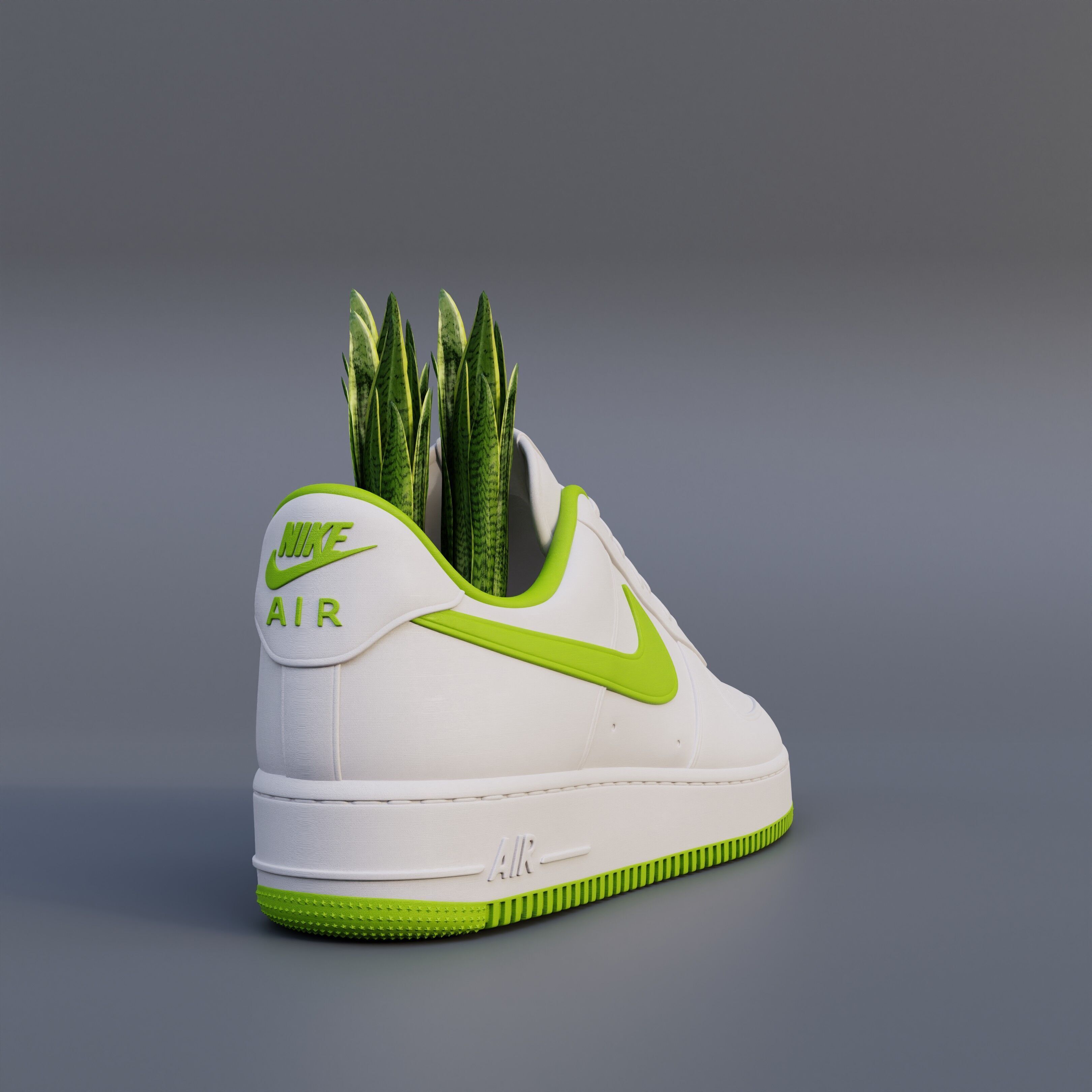 3D Printed Nike Air Force 1 Low 3D print model_3