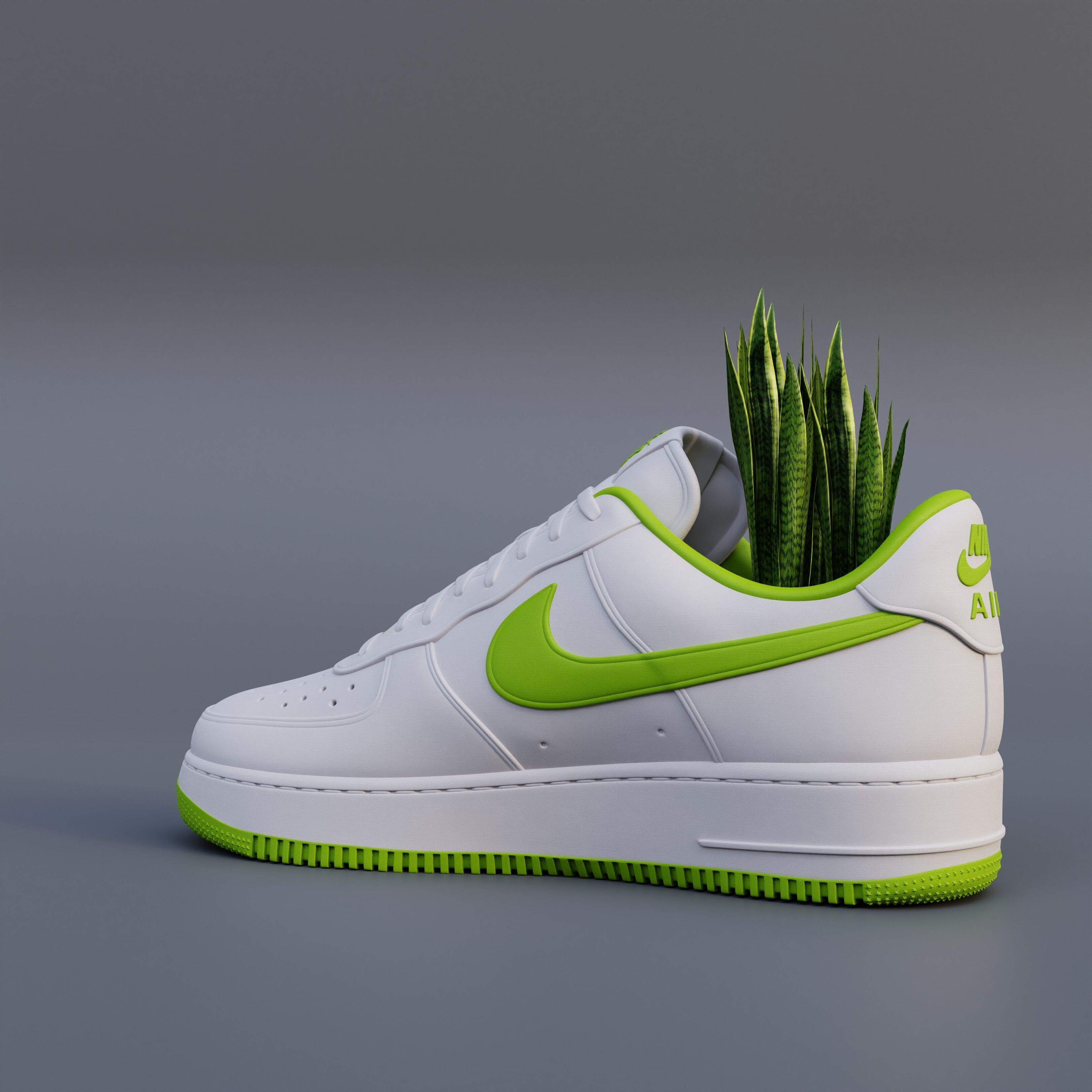 3D Printed Nike Air Force 1 Low 3D print model_6