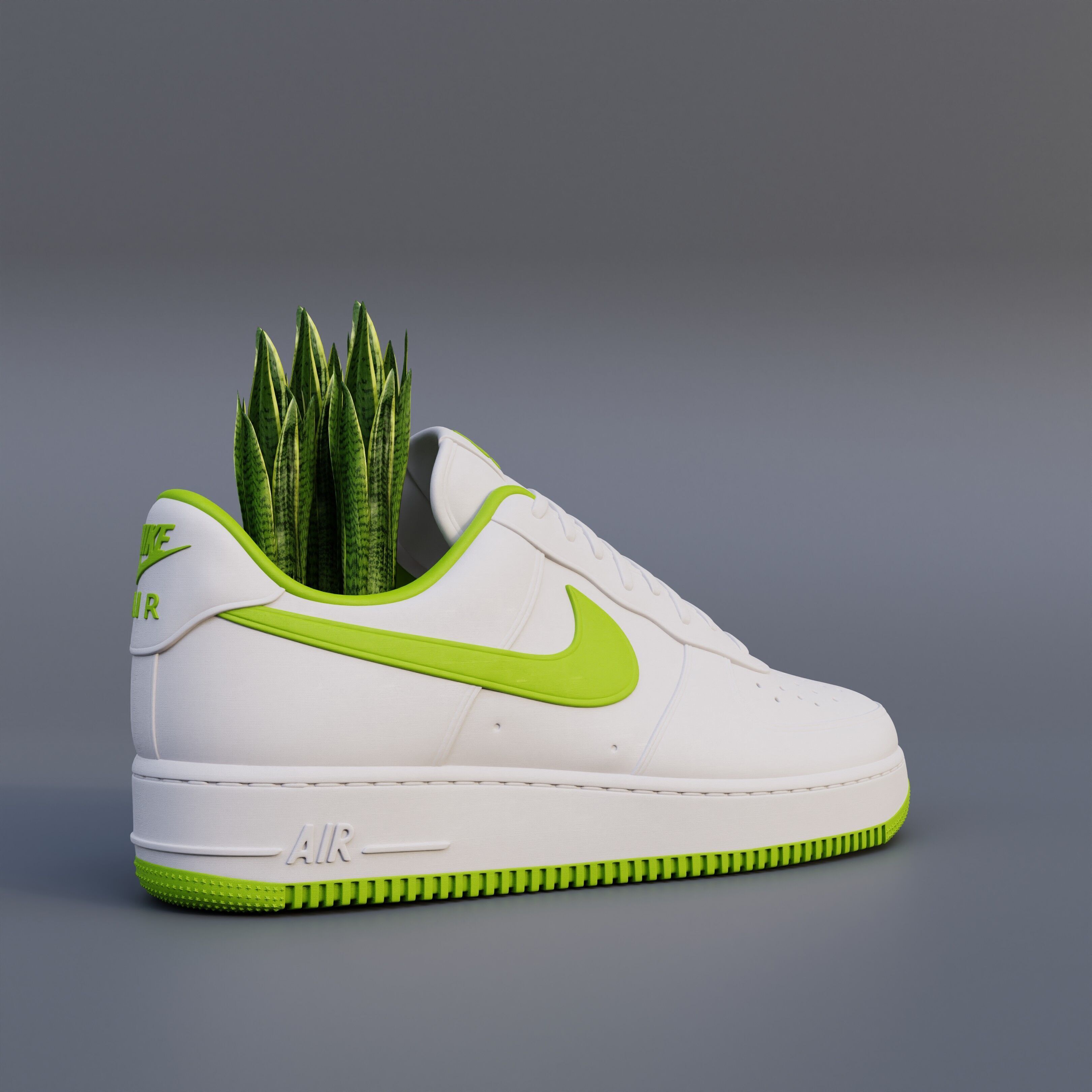 3D Printed Nike Air Force 1 Low 3D print model_1