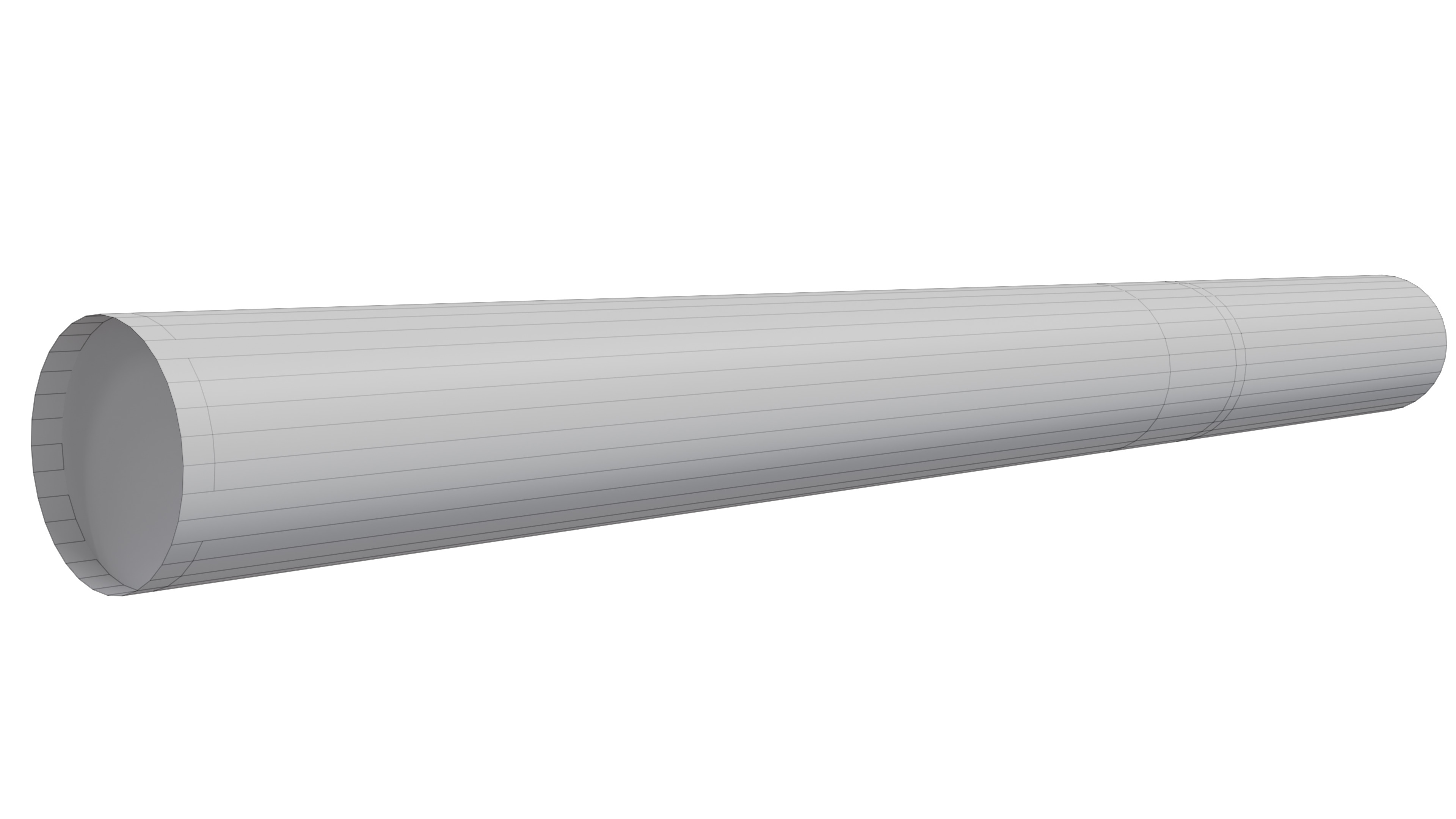 Cigarette Low-poly 3D model_8