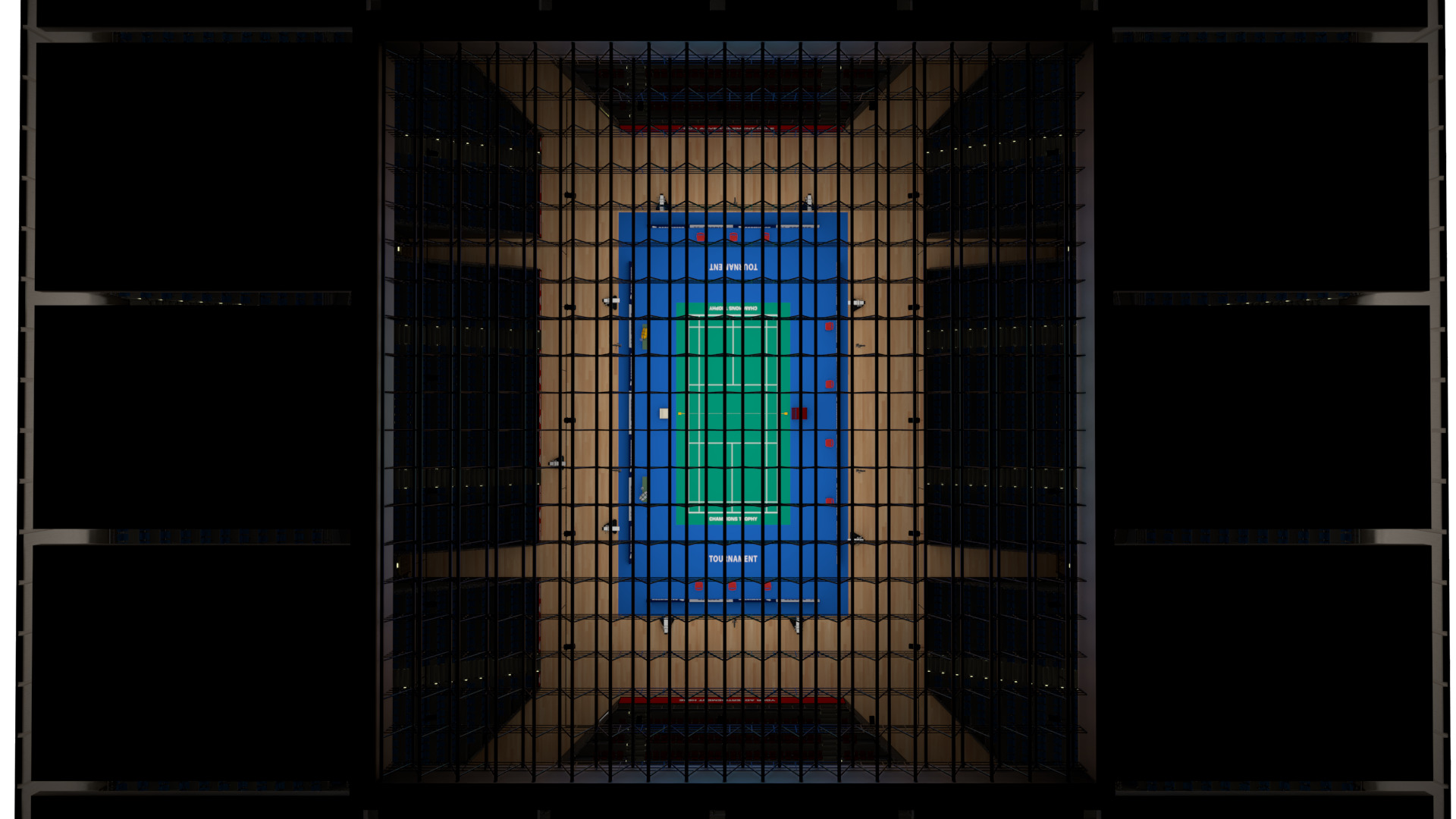 Badminton Stadium 3D model_5
