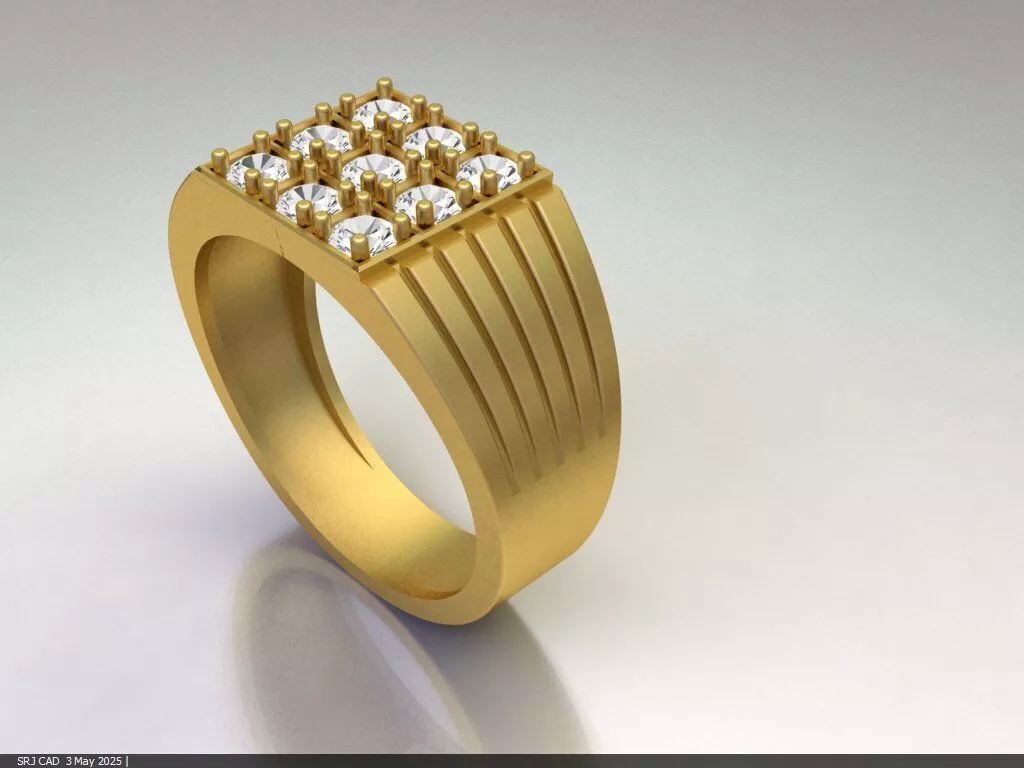 GENTS RING 3D print model