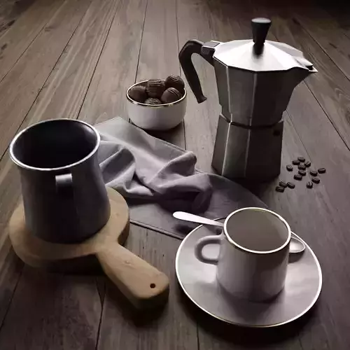 Breakfast Coffee  3D model
