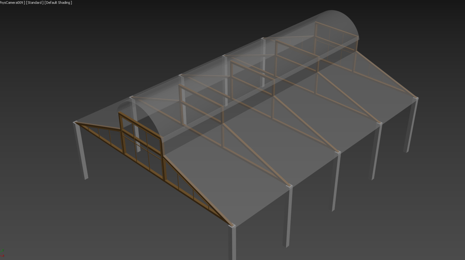 Hangar Structure 3D model_5