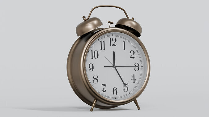 Alarm Clock 02 3D model