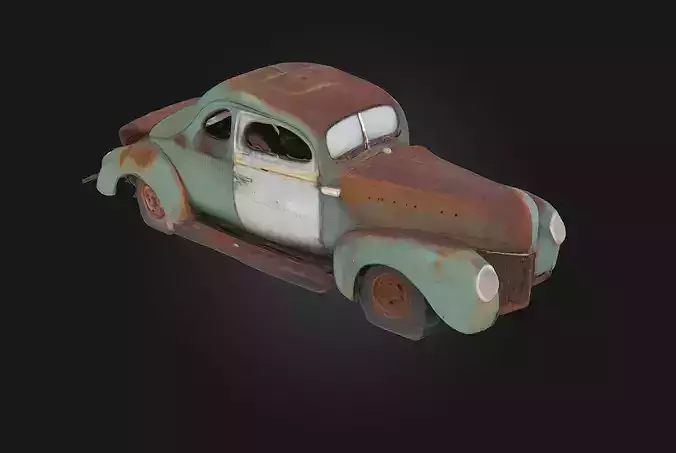 Rustic Relic  Weathered Elegance from a Forgotten Era