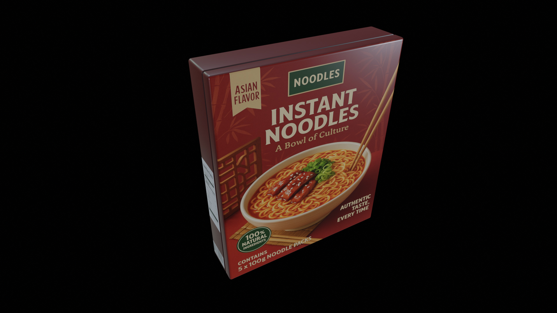 Instant Noodles - GAME READY PBR Low-poly 3D model Low-poly 3D model_4