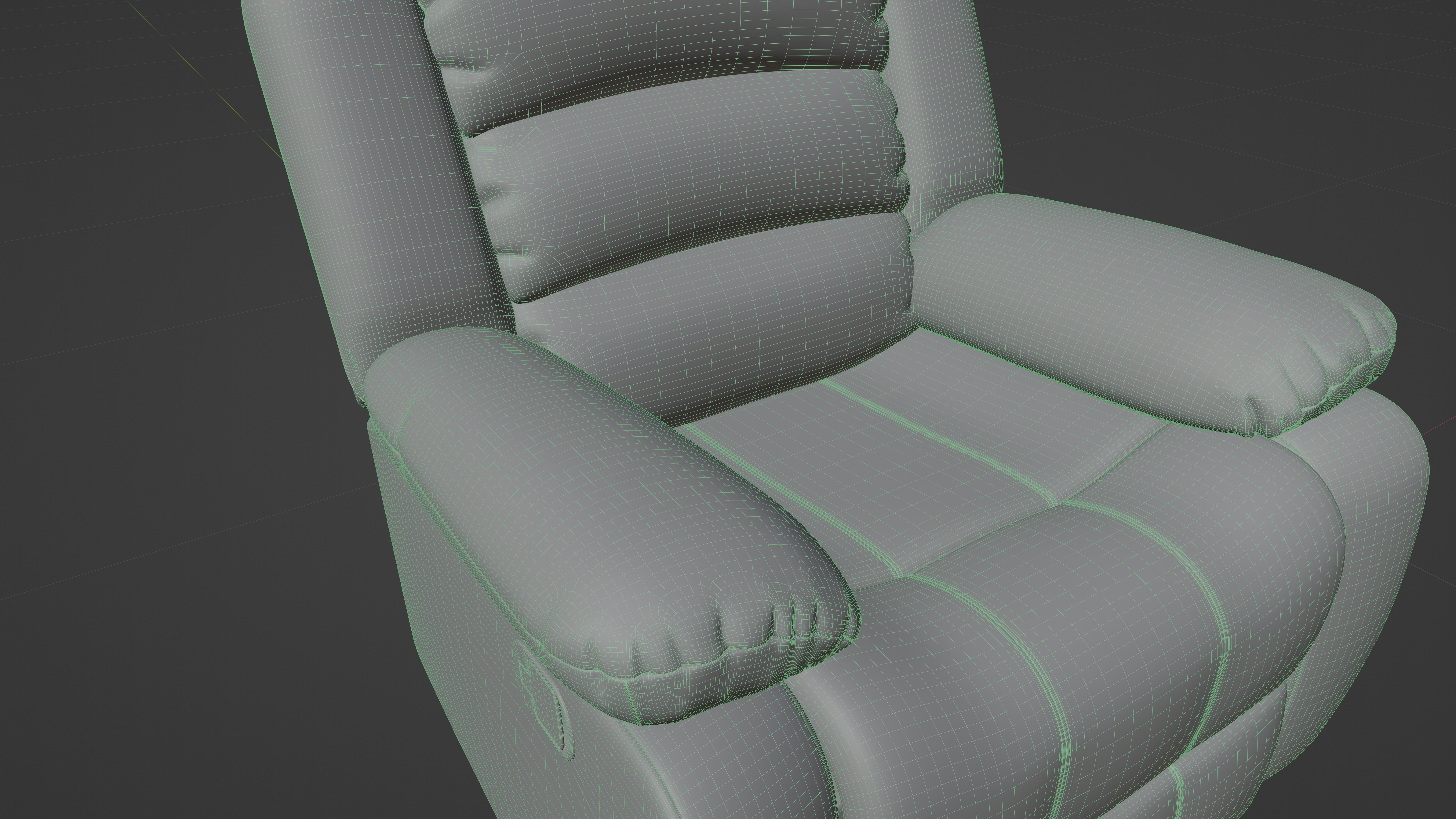 Chair 001 3D model_3