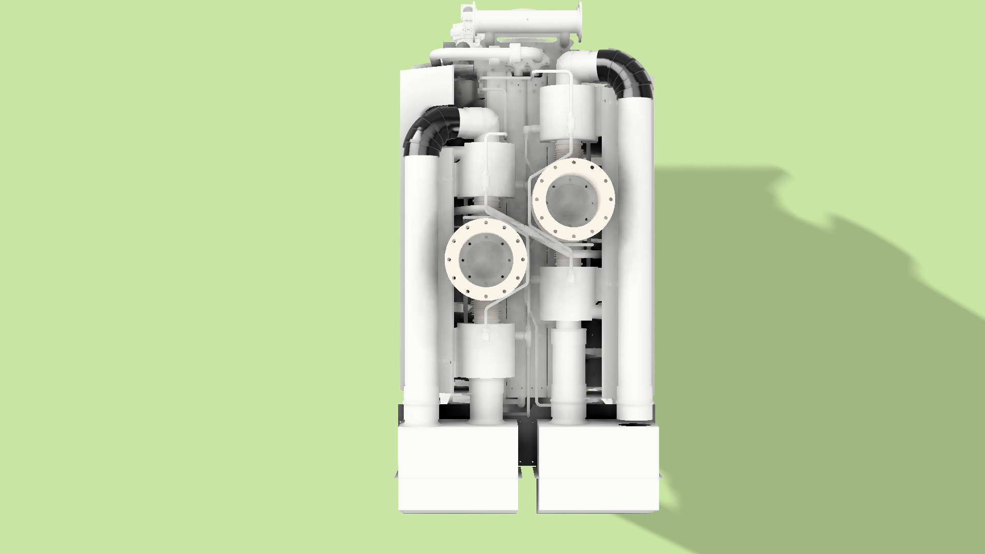 QSK60MARINE DIESEL ENGINE 3D print model_8