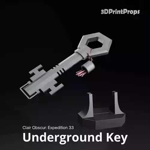 Underground Key from Expedition 33 with stand