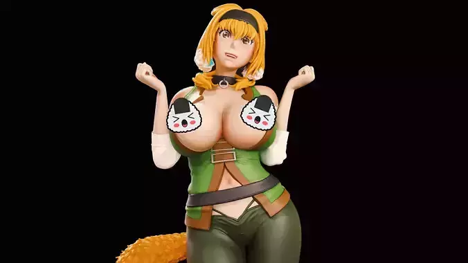 Roxanne  Isekai Meikyu de Harem o 3D print model