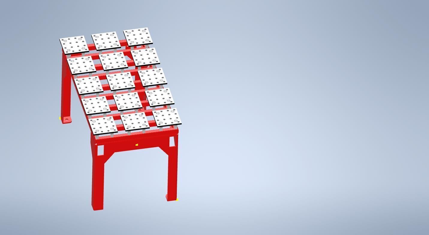 Welding Fabrication Table 3D model_3