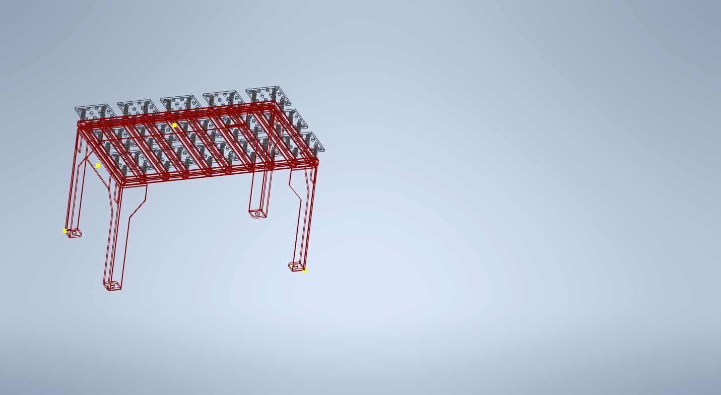 Welding Fabrication Table 3D model_9