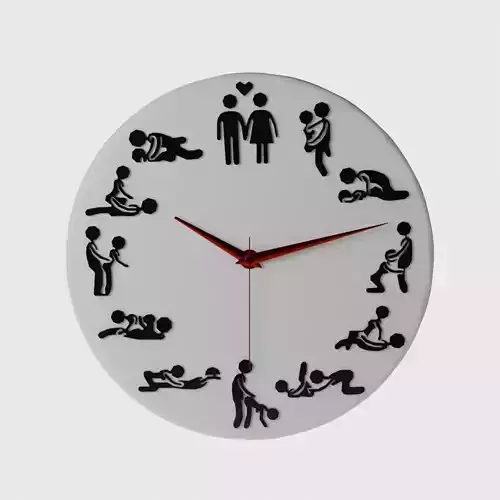Wall clock CTC-SX Eternal love