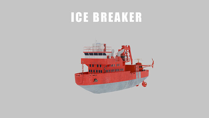 Ice Breaker 3D model