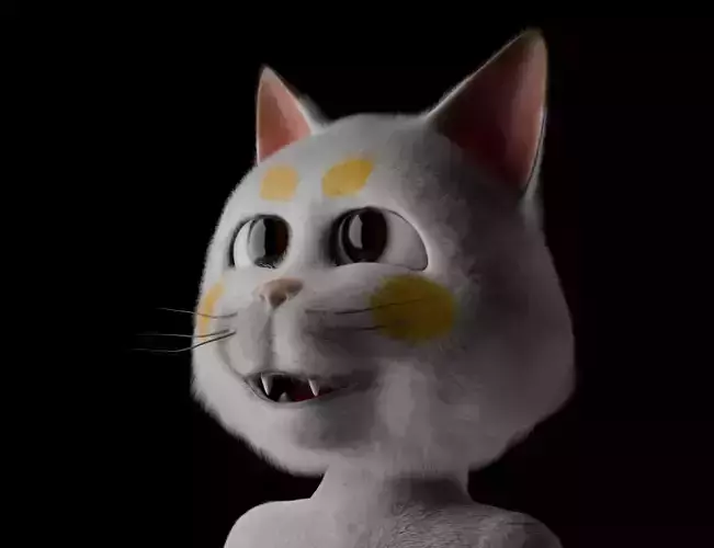 Cartoon Cartoony Kitty cat 