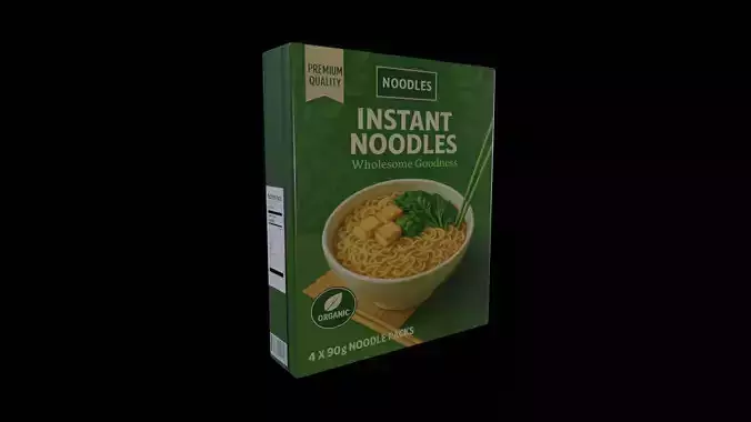 Instant Noodles - GAME READY PBR Low-poly 3D model