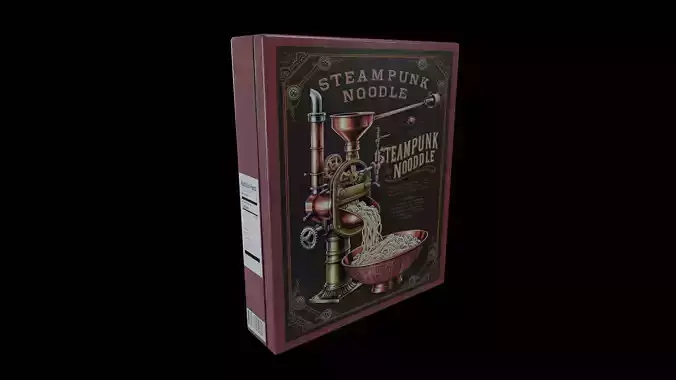 Instant Noodles - GAME READY PBR Low-poly 3D model