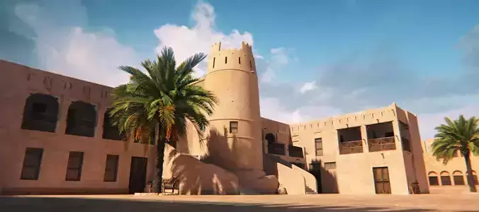 AjmanFort - UAE