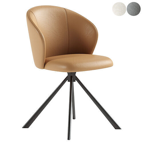 Pippa dining chair 3D model
