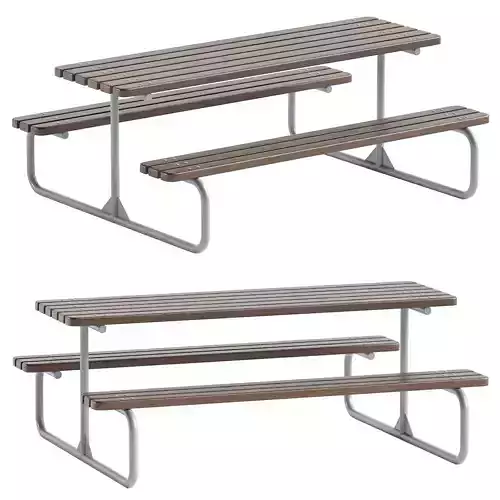 METAL PICNIC TABLE 113