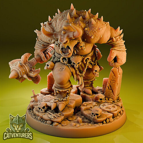 Mournas the Ender of Realms 3D print model