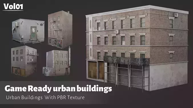  Urban Building Pack