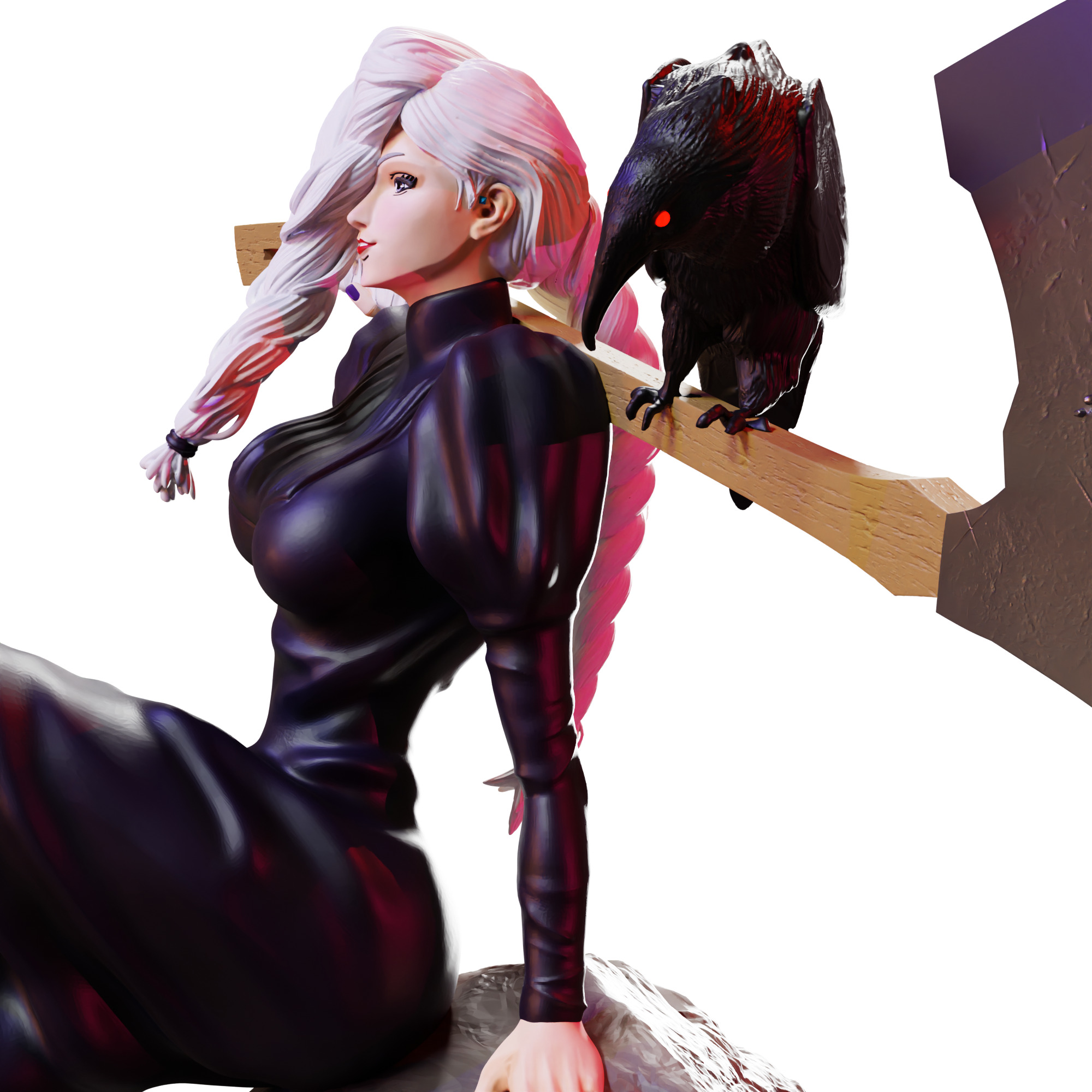 Mei Mei Jujutsu Kaisen 3D print model_4