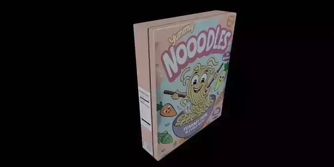 Instant Noodles - GAME READY PBR Low-poly 3D model