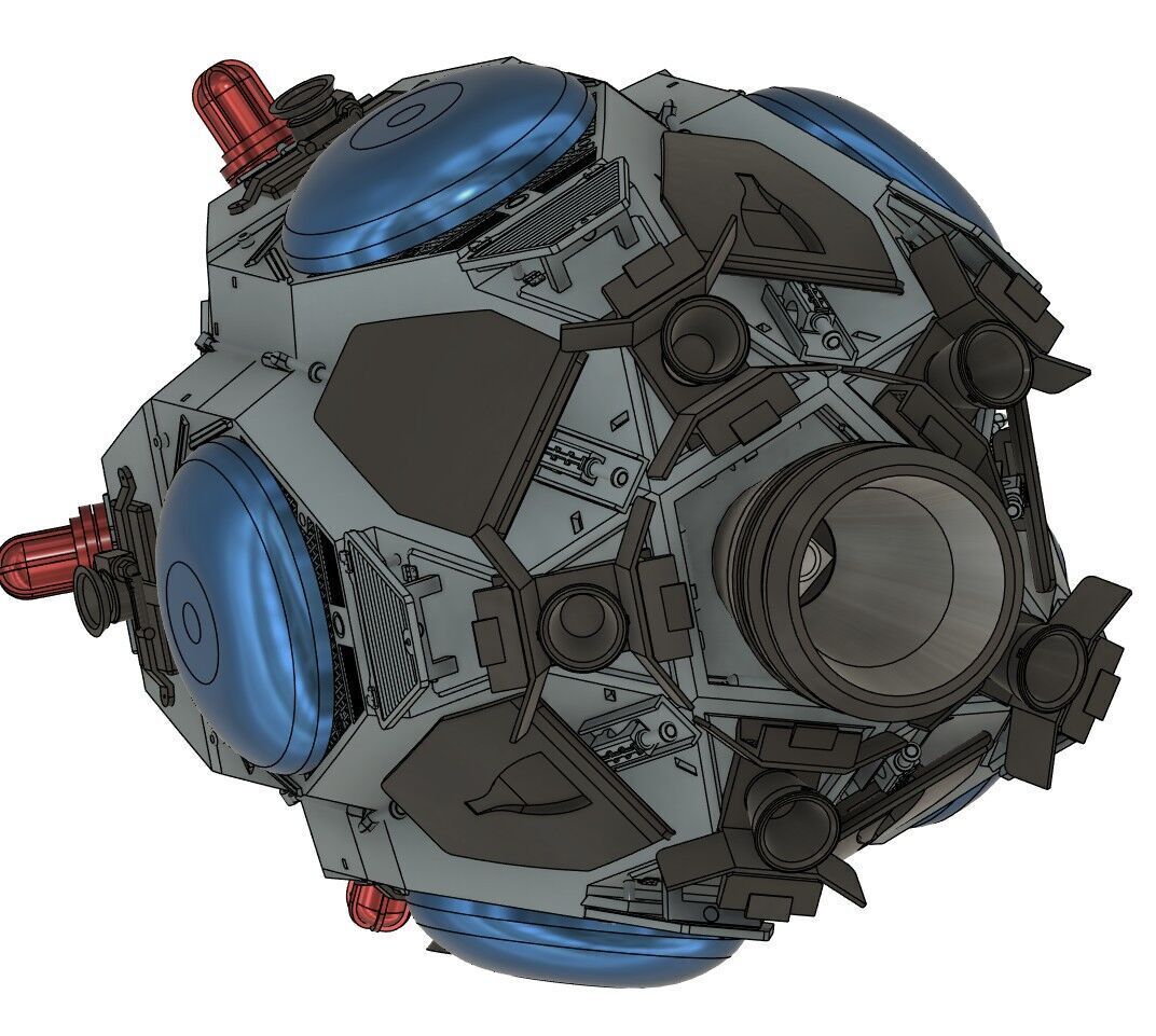 PROBE DROID VIPER DISPATCH POD  VERSION ONE 3D print model_9