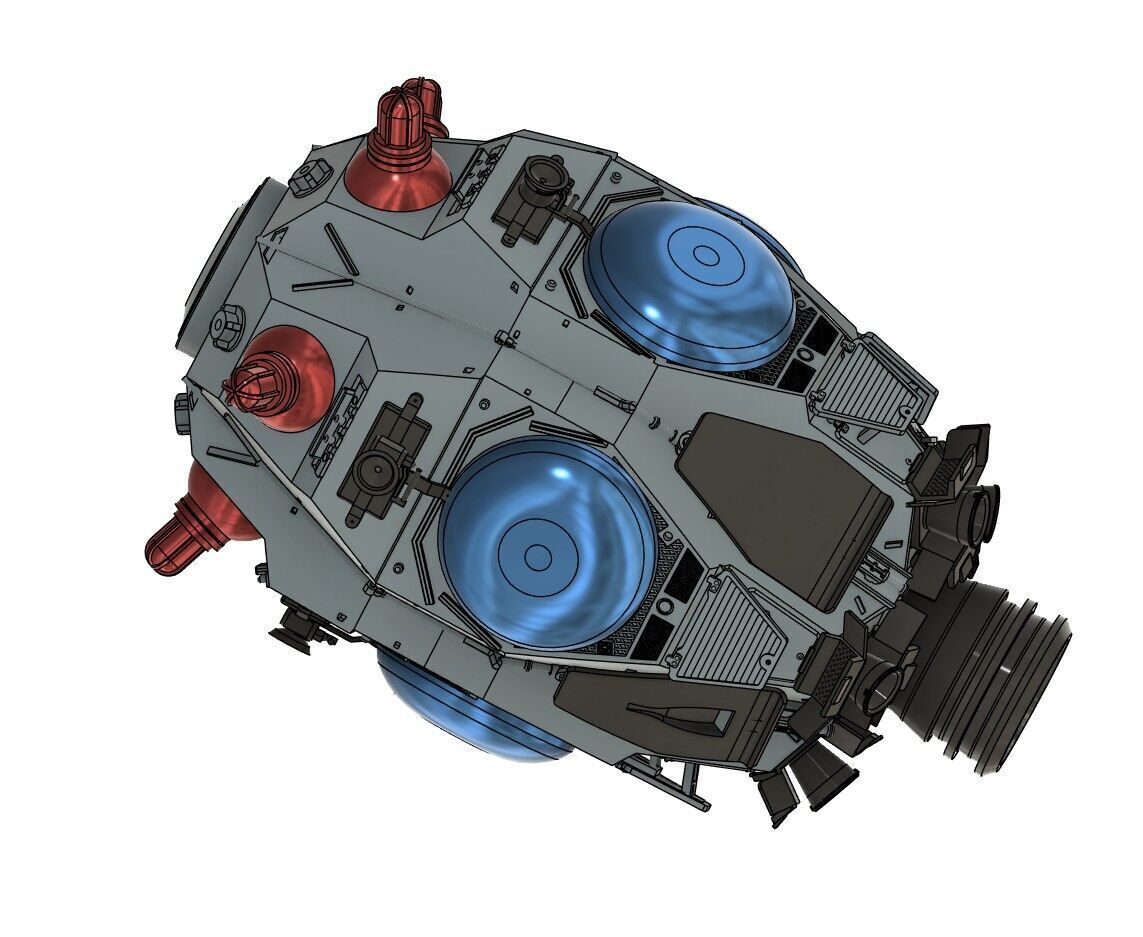 PROBE DROID VIPER DISPATCH POD  VERSION ONE 3D print model_7