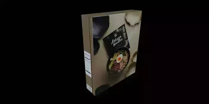 Instant Noodles - GAME READY PBR Low-poly 3D model
