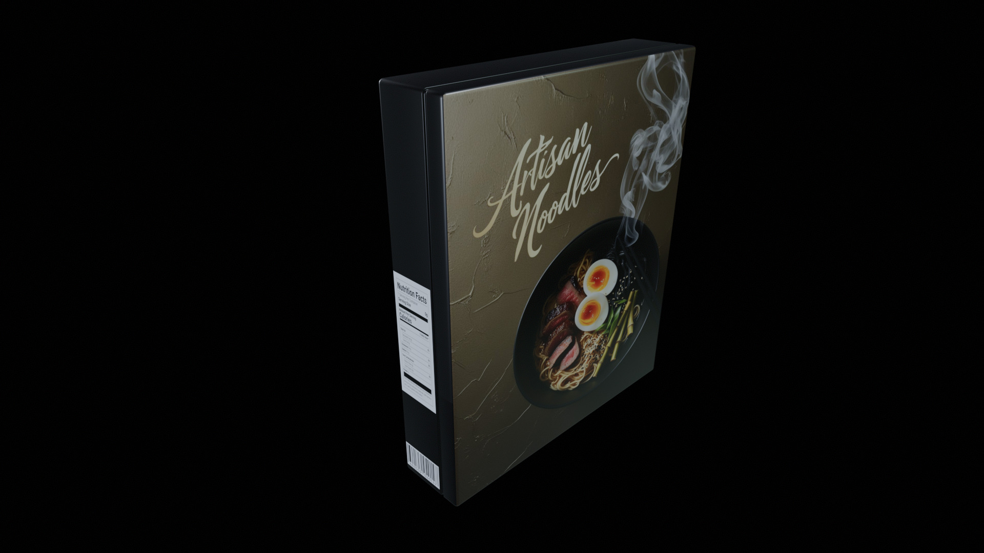 Instant Noodles - GAME READY PBR Low-poly 3D model Low-poly 3D model_1