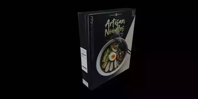 Instant Noodles - GAME READY PBR Low-poly 3D model