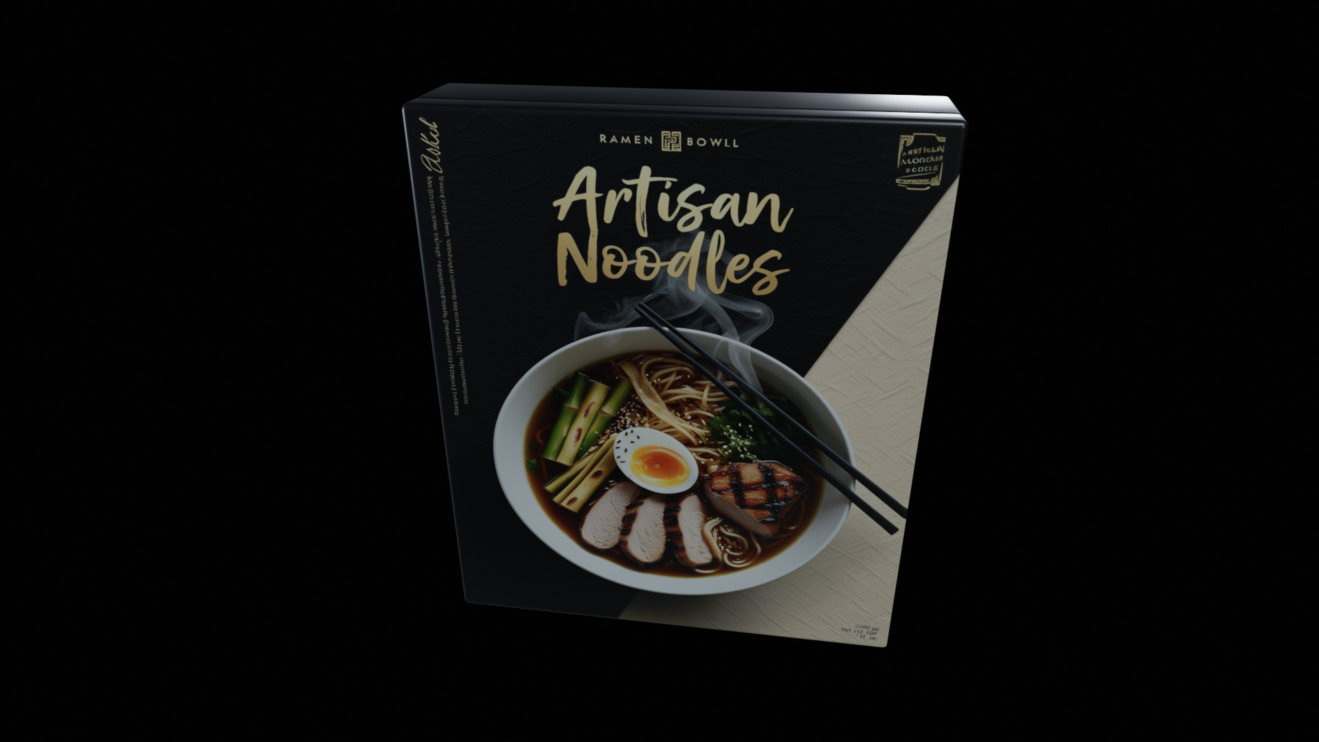 Instant Noodles - GAME READY PBR Low-poly 3D model Low-poly 3D model_3