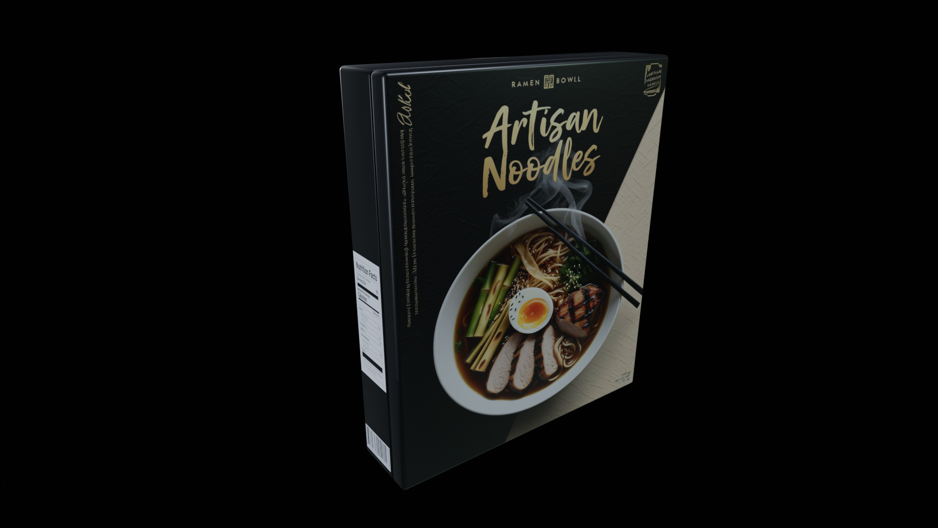 Instant Noodles - GAME READY PBR Low-poly 3D model Low-poly 3D model_1