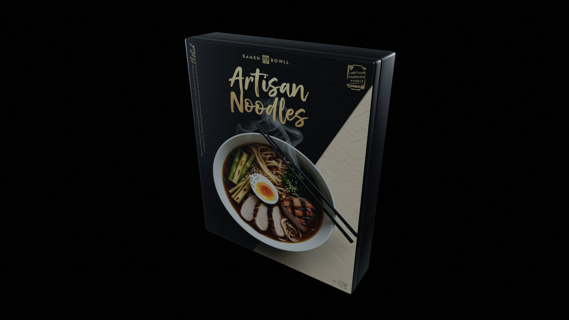 Instant Noodles - GAME READY PBR Low-poly 3D model Low-poly 3D model_4