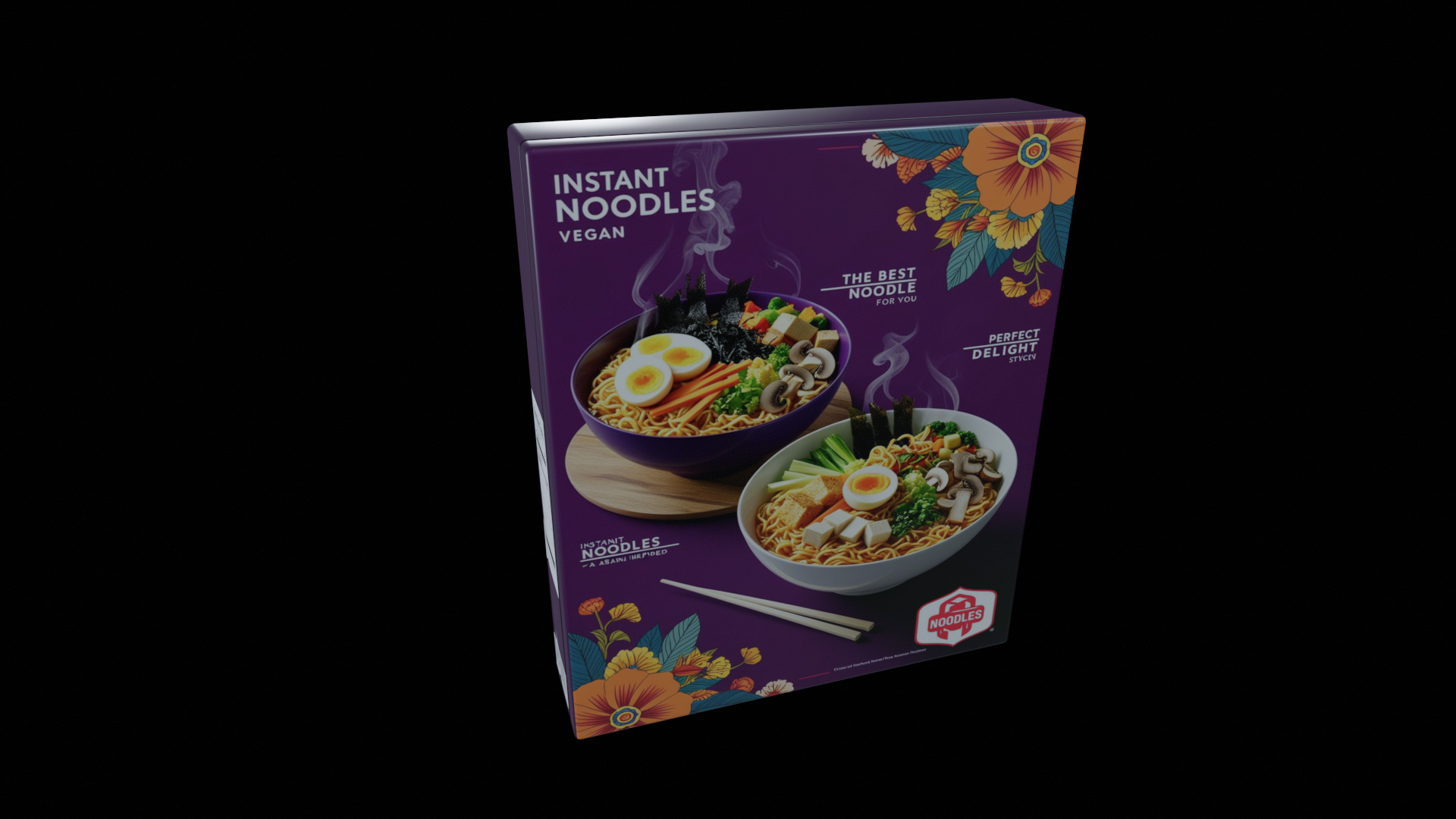 Instant Noodles - GAME READY PBR Low-poly 3D model Low-poly 3D model_3