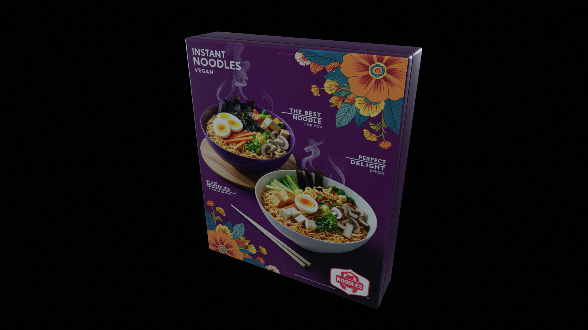 Instant Noodles - GAME READY PBR Low-poly 3D model Low-poly 3D model_4