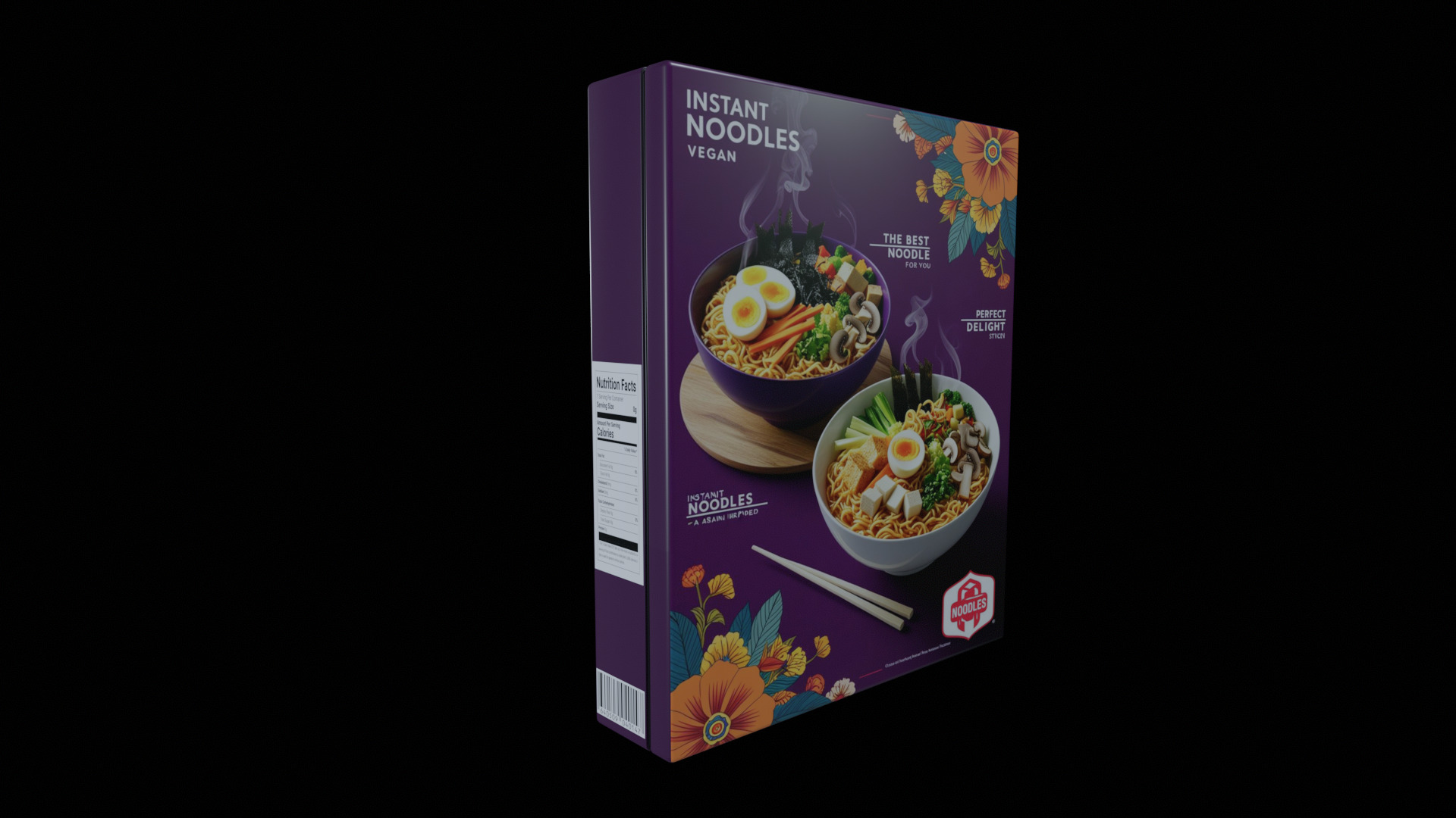 Instant Noodles - GAME READY PBR Low-poly 3D model Low-poly 3D model_1