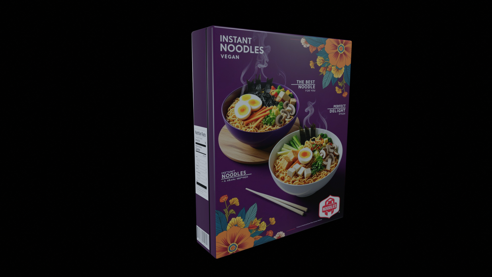Instant Noodles - GAME READY PBR Low-poly 3D model Low-poly 3D model_2
