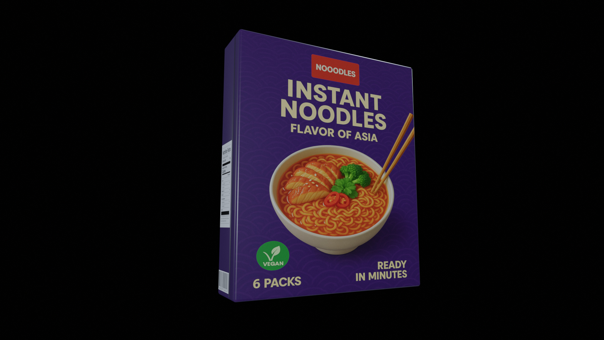 Instant Noodles - GAME READY PBR Low-poly 3D model Low-poly 3D model_5
