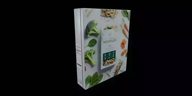 Instant Noodles - GAME READY PBR Low-poly 3D model